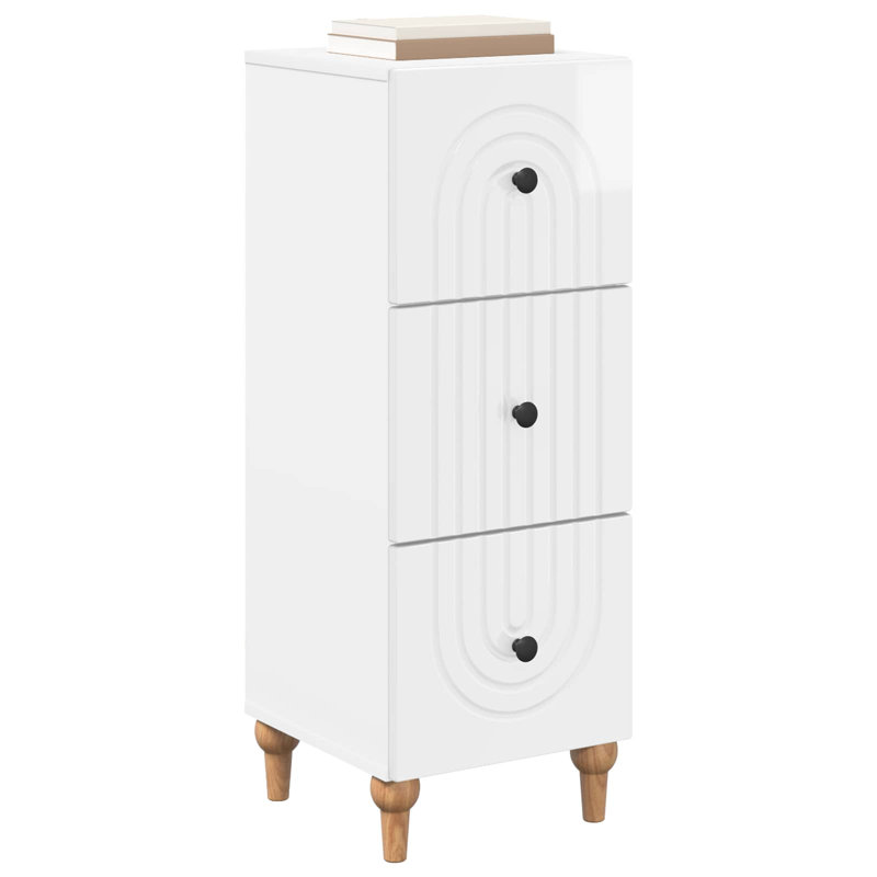 Standard Accent Chest, High Gloss White