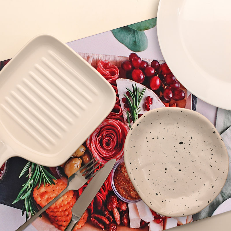 Ensemble de 12 planches à découper en plastique décoratives de Casa