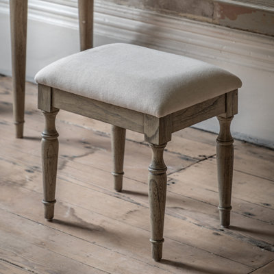 Mandie Solid Wood Accent Stool