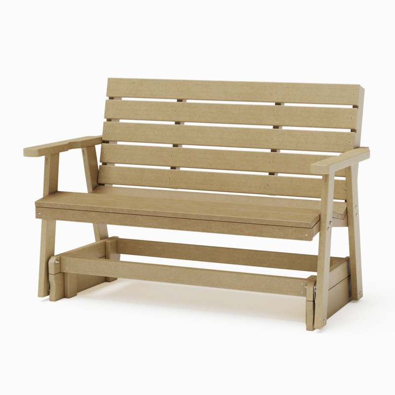  Fauteuil coulissant Amish Made Signature, Bois patiné