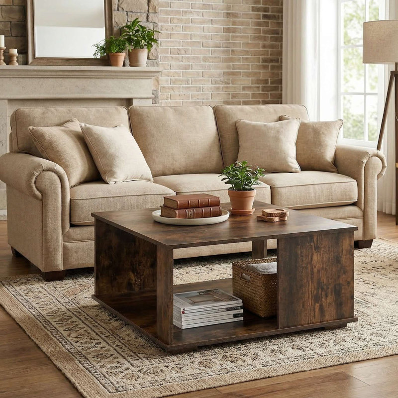 Table basse Sturdy Modern 2 Square Square