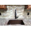 25" Hammered Copper Single Basin Kitchen Sink