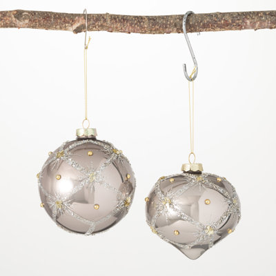 Urbano 4'' Glass Ball Ornament