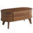 Lyra Lift Top Coffee Table with Storage, Modern Oval Wood Coffee Table, Walnut Coffee Table for Living Room,38.6"W x 18.9"D x 18.5"H-366219189
