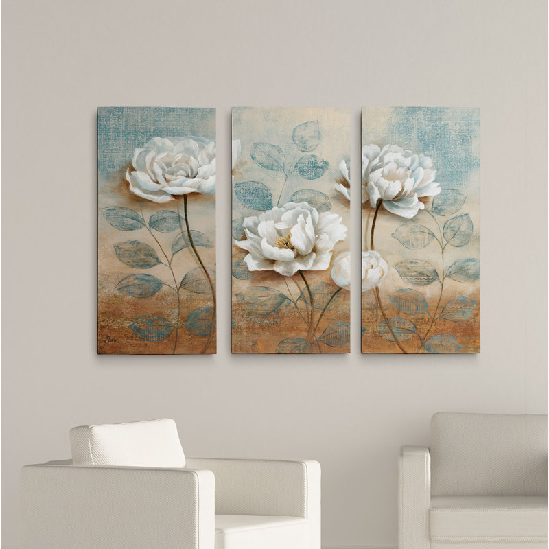 3 pièces, reproduction sur toile, H 40 po x l 60 po x P 1,5 po