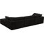 Canapé modulaire en velours et chaise longue avec repose-pieds de 119 po-1104115553
