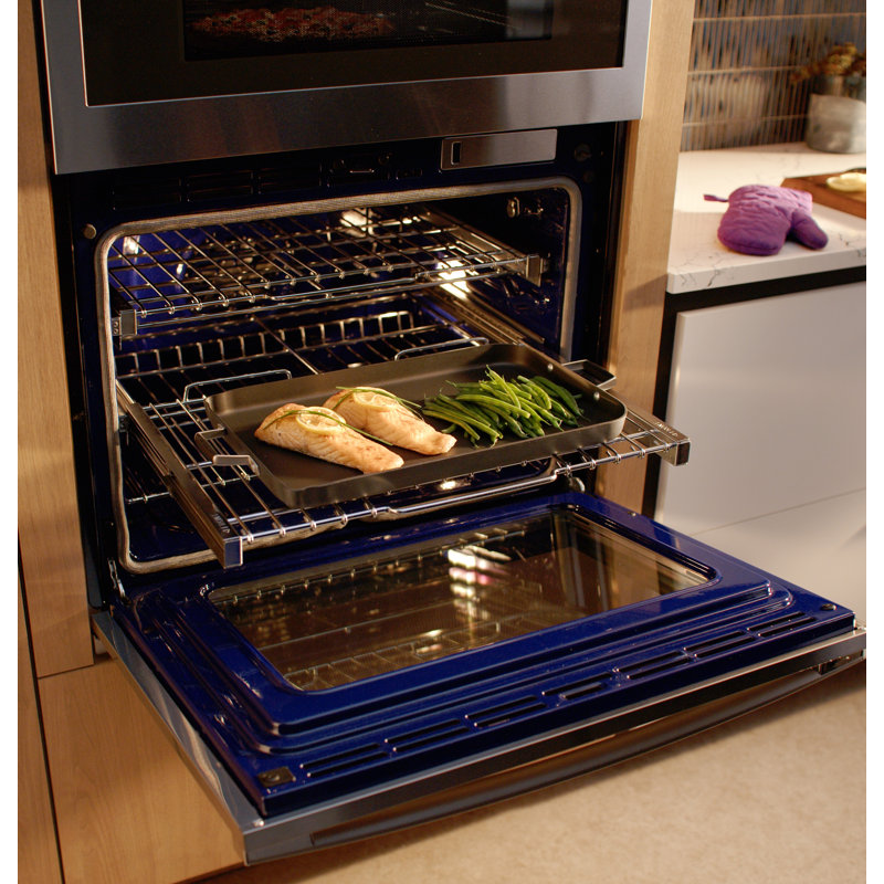GE Profile 30 In. Combination Double Wall Oven With Convection, Air Fry, Steam, Sous Vide, And Advantium Technology