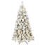 Arbre de Noël artificiel pré-éclairé enneigé-1237105566