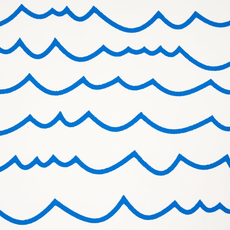 Waves Wallpaper, Blue