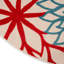 Tapis intérieur / extérieur vert / rouge / orange à motif floral Miraloma-1987144718