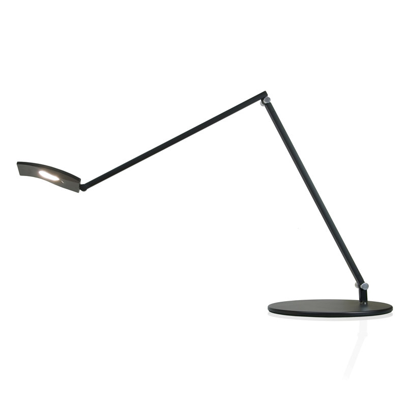 Mosso Pro LED Task Floor Lamp, Metallic Black