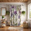Rideau de douche 1 pièce Violet Blossoms-712543193