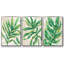 Parchment Palms I - Ensemble de 3 cadres flottants sur toile-97710216-97710215