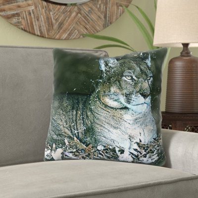 Coussin lioness Temperley