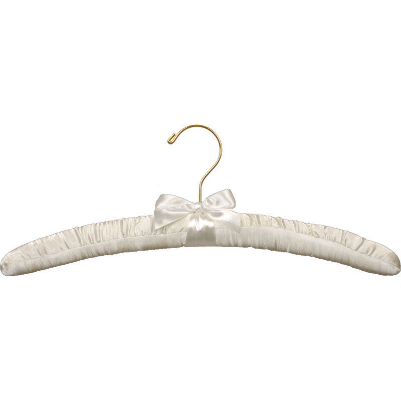 Pyper Satin Standard Hanger for Dress/Shirt/Sweater, 12