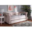 Mickel Upholstered Twin Daybed with Trundle-1623709871