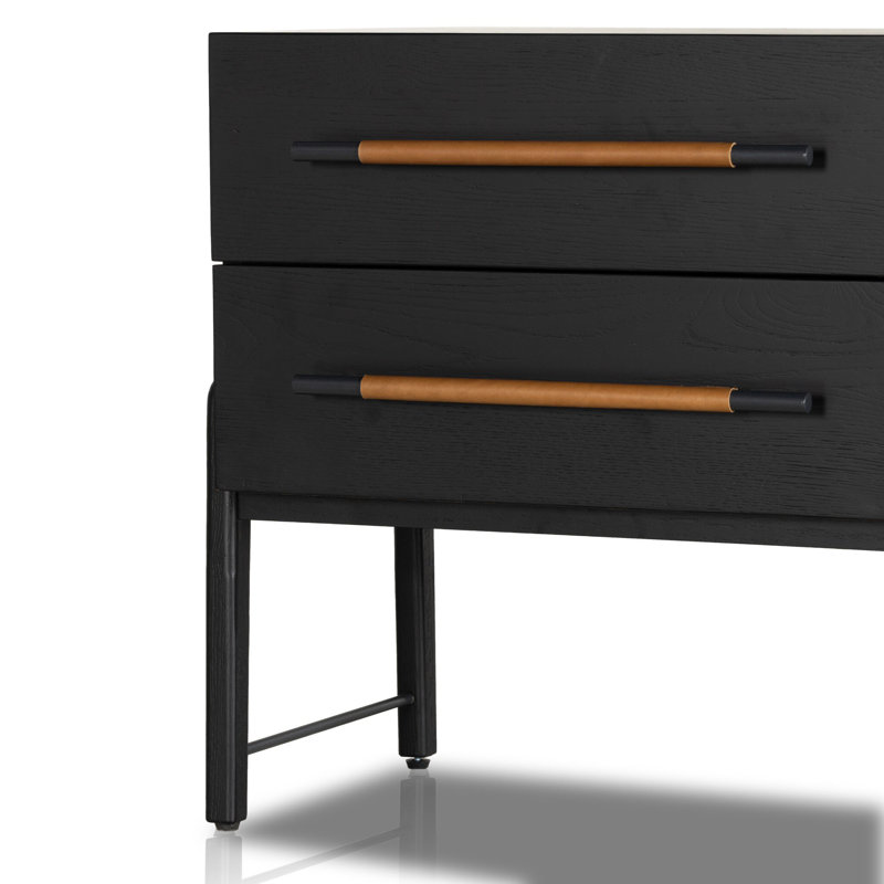 Rosedale 2 - Drawer Nightstand, Ebony Oak