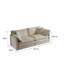 Canapé modulaire rembourré 4 pièces 4 pièces-709058339