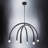 Gazmend 6 - Light Dimmable Geometric Chandelier