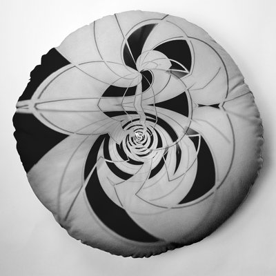 Abstract Reversible Throw Pillow