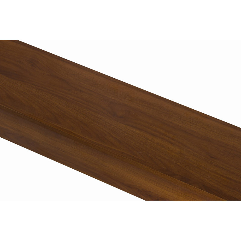 Console 47,24 po en bois avec blocs empilés