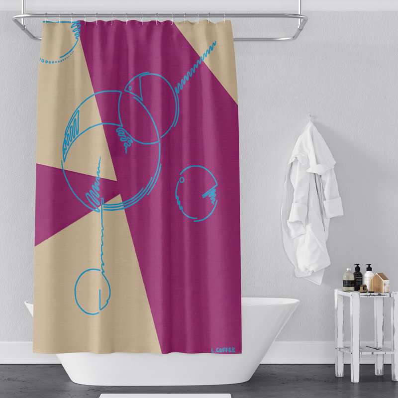 Rideau de douche Sertorio, H 93 po x l 70 po