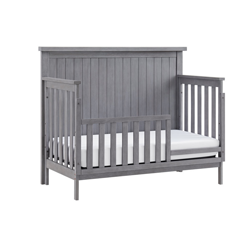 Graystone Solid Wood 4-in-1 Convertible Crib