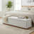Modern 60" Chenille Weave Upholstered Storage Bench with Hidden Lift Top-1470266712
