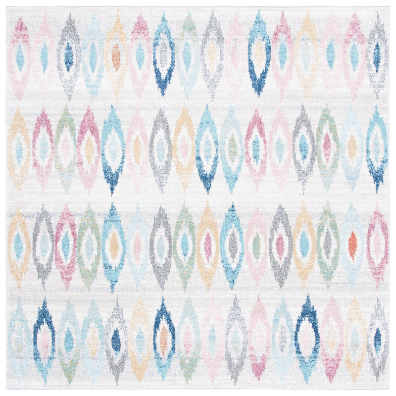 Dostie Phoenix Performance Geometric Rug, Square 6'7"
