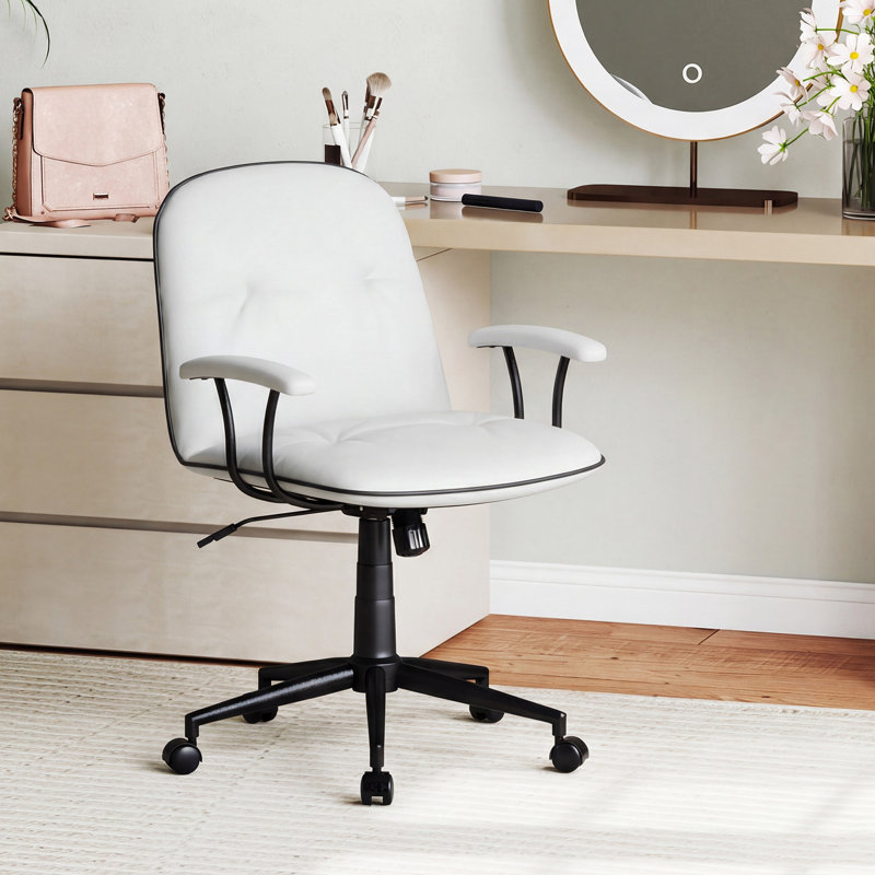 Inbox Zero Office Chair, White