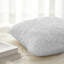 Cotton White Rectangular Backrest Cushion