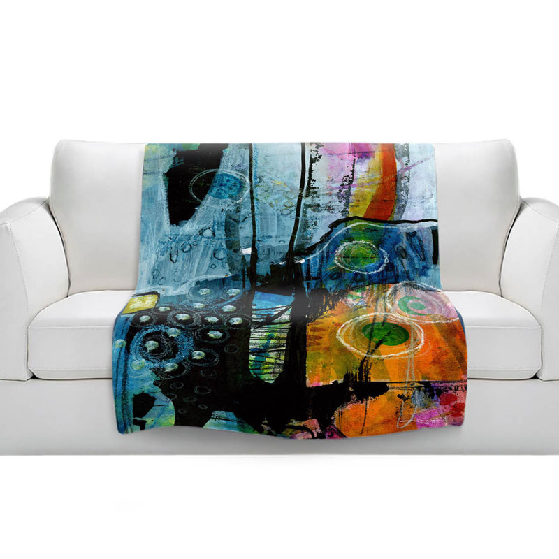 Couverture sherpa doux voyage de rêve 01, l 68 po x L 80 po
