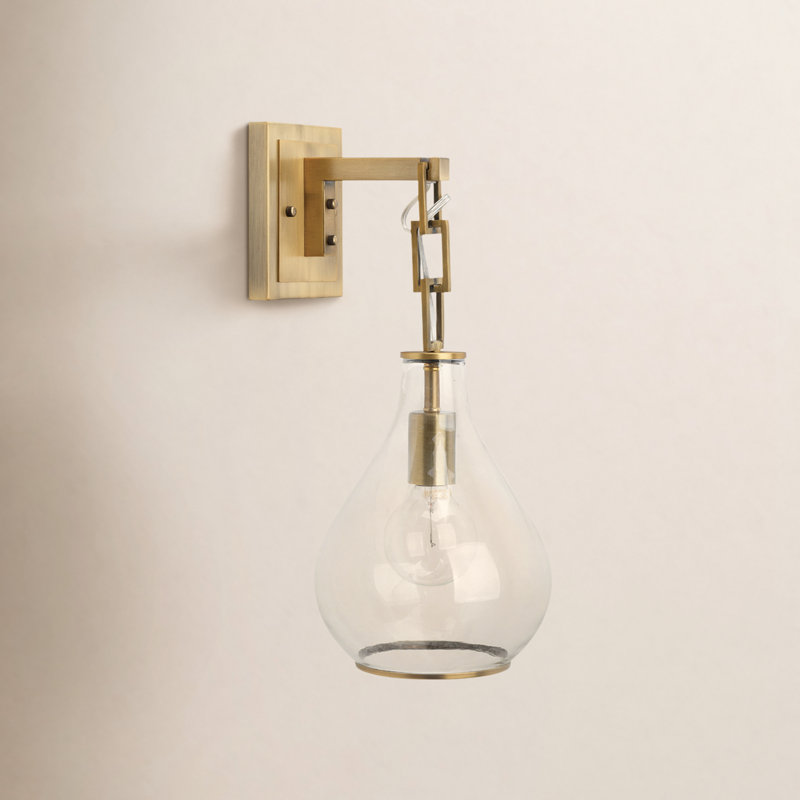 Bayla Amous 1 - Light Armed Sconce, Brass