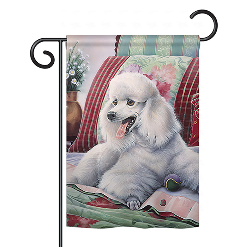 Double Sided Polyester Animal Garden Flag, 18.5" H x 13" W