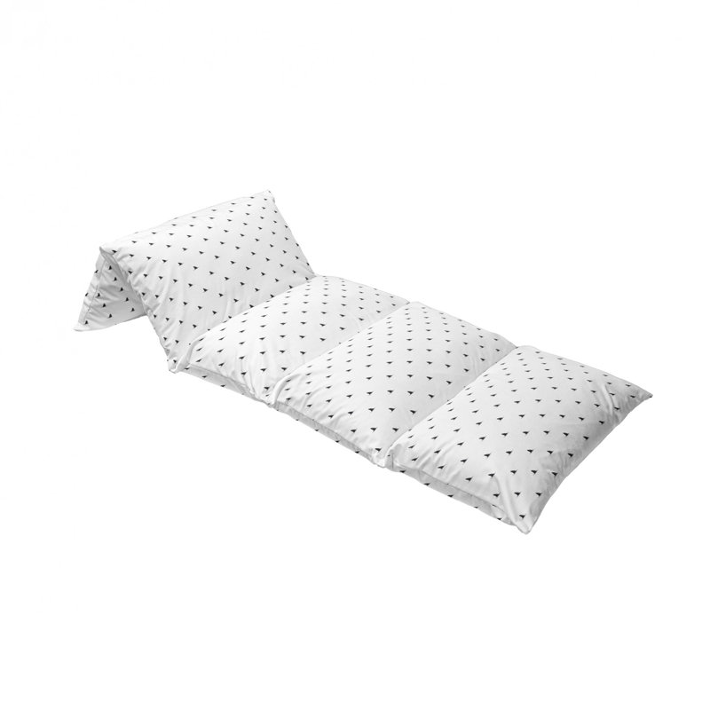 Housse de coussin d'extérieur Shark Fins, H 2 po x l 27 po x P 88 po