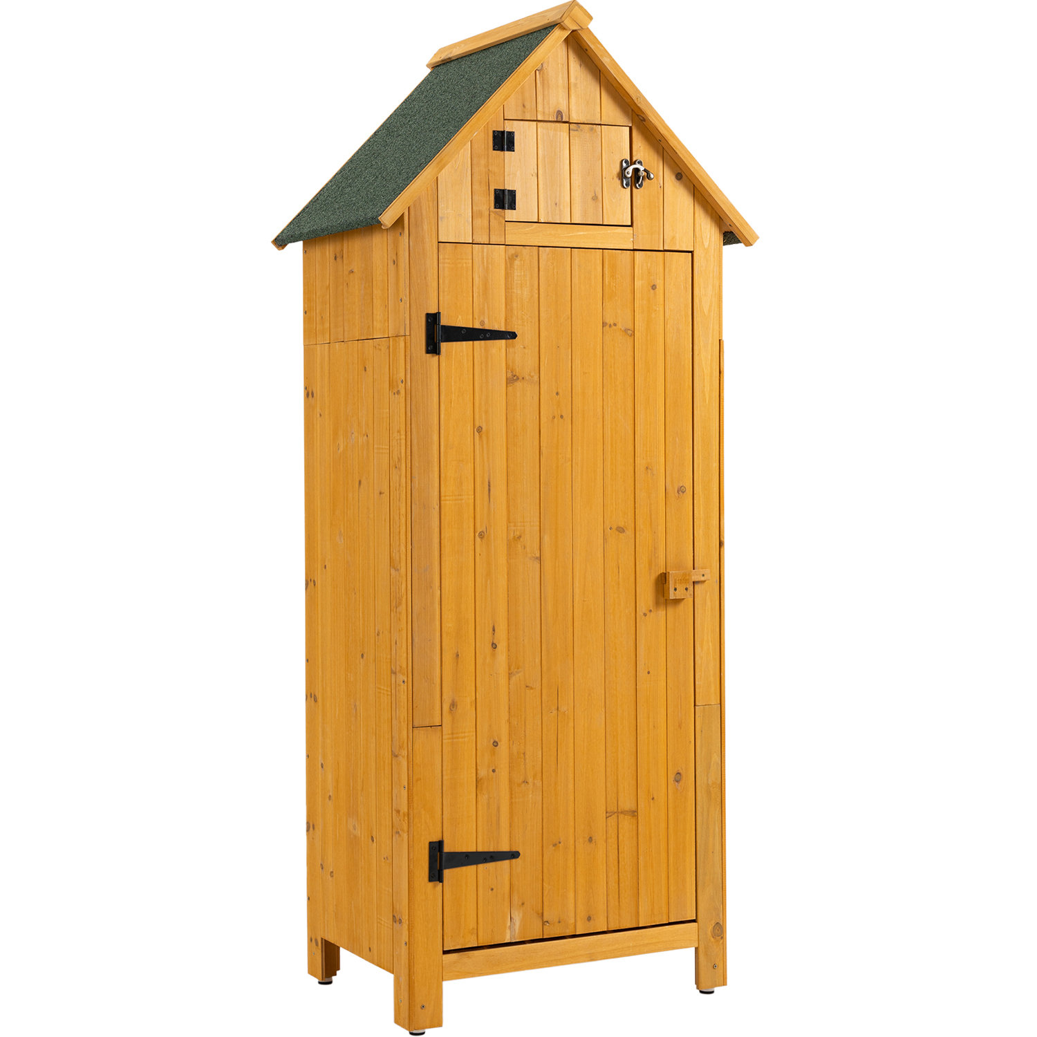 Double Wall Resin Outdoor Tool Storage Shed 70.5