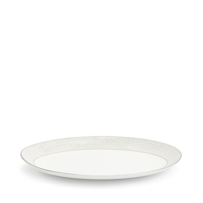 Gio Platinum 10.2in Oval Dish