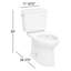 Drake® 1.6 GPF Elongated Two-Piece Toilet (Seat Included)-68662255