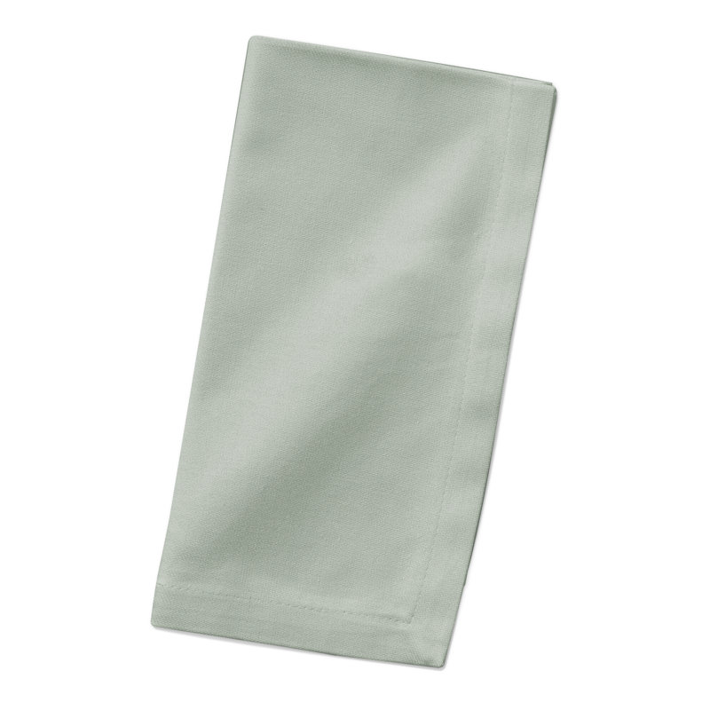 Rosina Cotton Floral Rectangle Napkin, Green