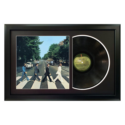 The Beatles with Abbey Road Wall Décor -  Red Barrel Studio®, 7AAF272379334285B9CE9D1986C09850