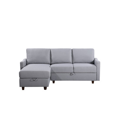 Delatorre Upholstered L-Shaped Sectional Left Hand Facing