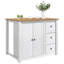 Solid Wood Kitchen Island-478934057