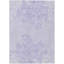 Tapis lavable intérieur / extérieur floral ivoire 10 pi x 14 pi