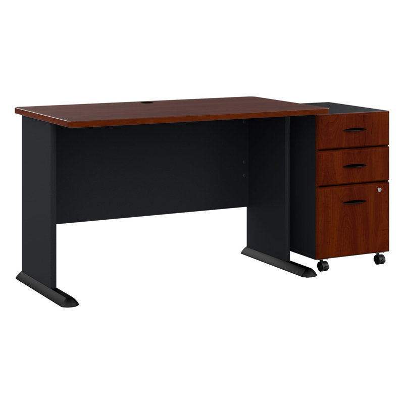 Bureau Series, Cerise / galaxie, H 30 po x l 48 po x P 27 po