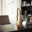 Porte-bougie décoratif décoratif en métal sculpté pour table - Porte-bougie moderne pour entrée ou console-1358182991-1358182985