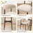 Vannie Upholstered Solid Wood Side Dining Chair-771811128-740472941