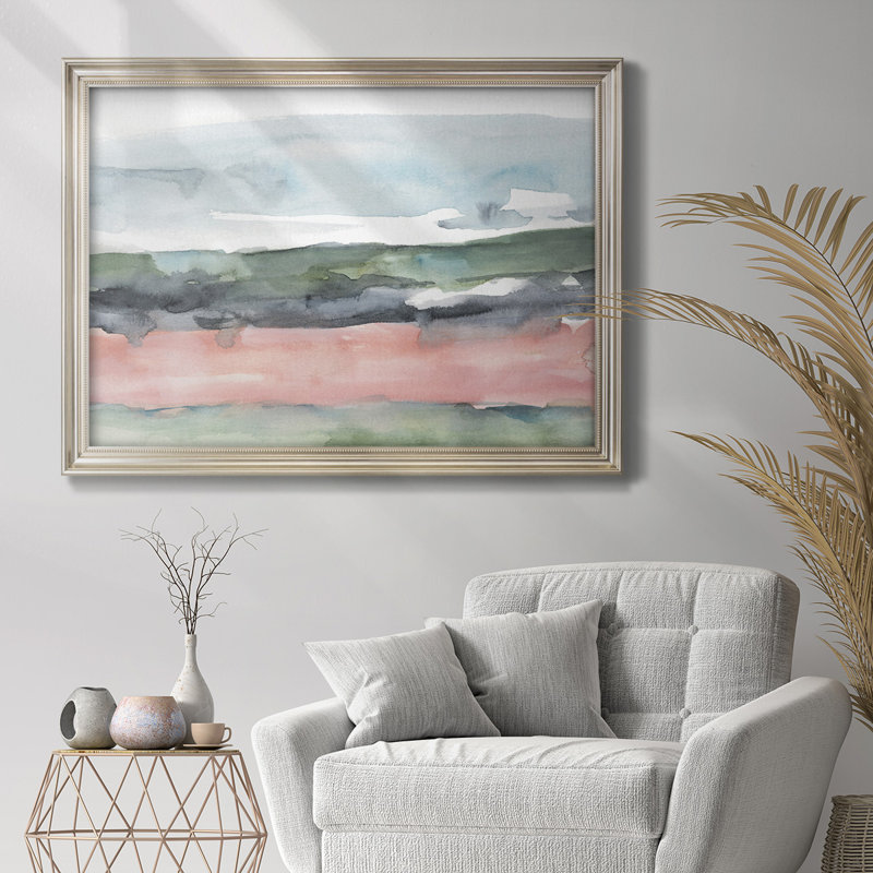 «Blush Salt Bed I Blush Salt Bed», reproduction sur toile encadrée, L 25 po x H 21 po