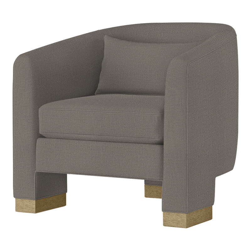 Fauteuil demi-tonneau Admiral, Baleine Perigold Beagle, Dune