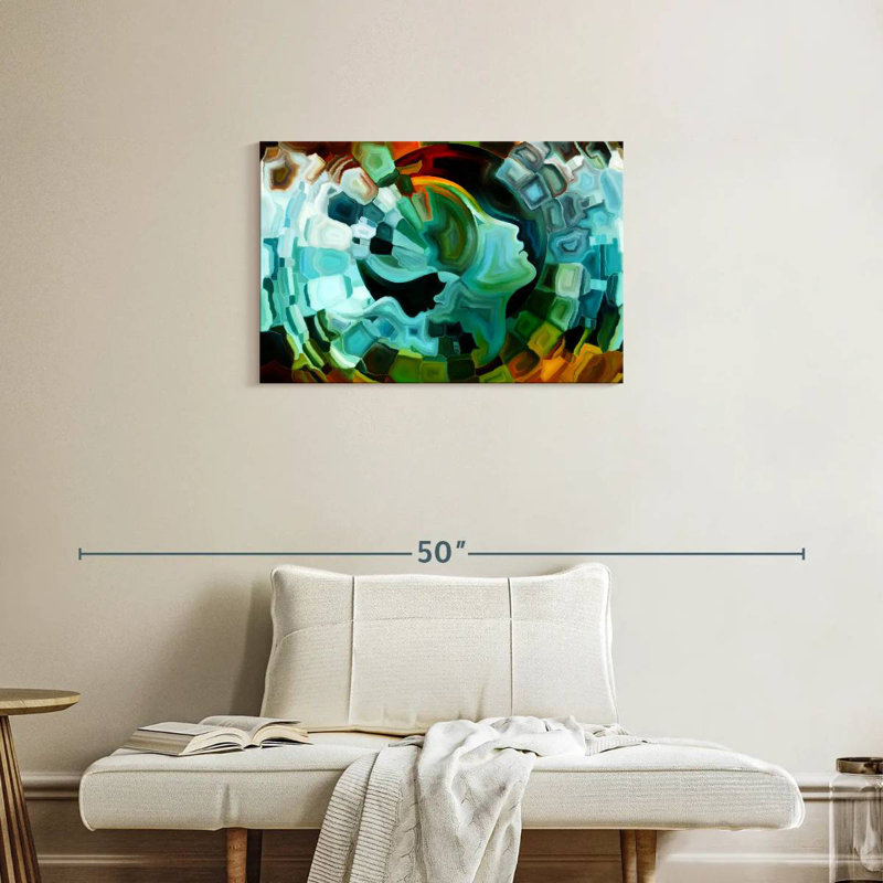 Leisha Creative Mind, 20" H x 30" W