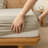 BESTOUCH Fitted Sheet 100% Washed Cotton Linen Feel Easily Fits Deep Pockets-115280931-115280929